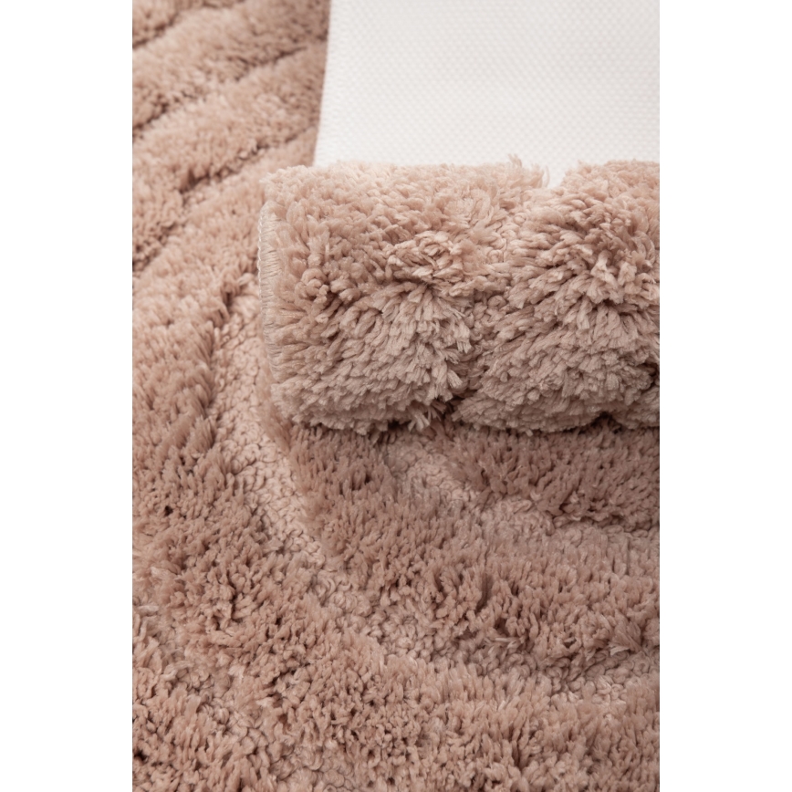 Tapis de bain CARMEN 50x80 cm beige