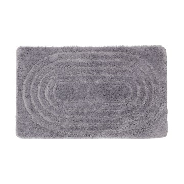 Tapis de bain CARMEN 50x80 cm gris