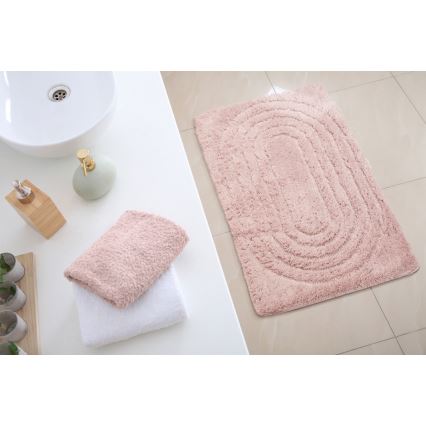 Tapis de bain CARMEN 50x80 cm rose