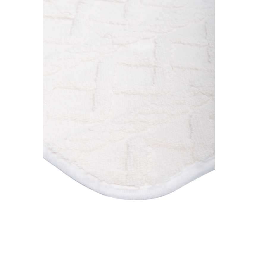 Tapis de bain NEW STYLE 3D 60x90 cm, crème