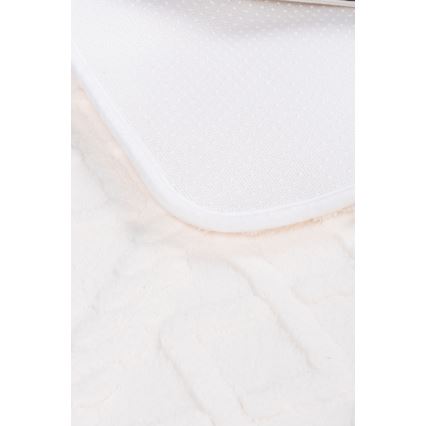 Tapis de bain NEW STYLE 3D 60x90 cm, crème