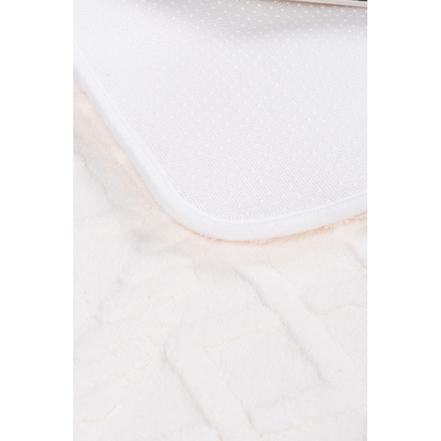 Tapis de bain NEW STYLE 3D 60x90 cm, crème