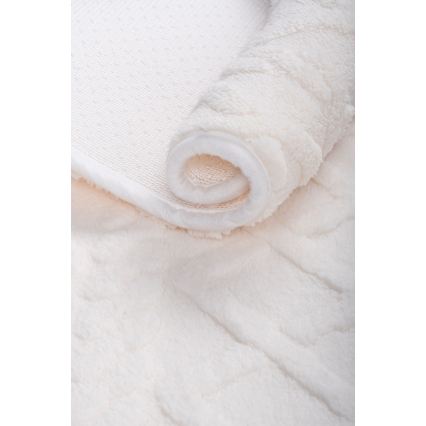 Tapis de bain NEW STYLE 3D 60x90 cm, crème
