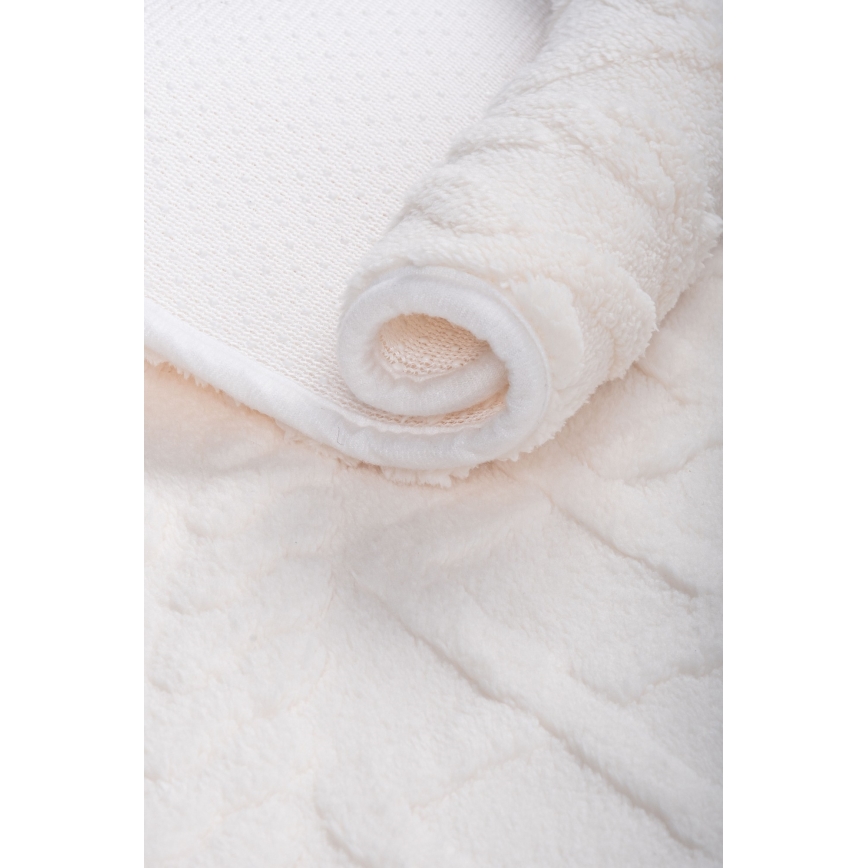 Tapis de bain NEW STYLE 3D 60x90 cm, crème