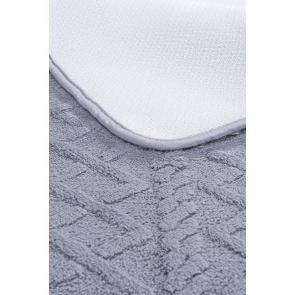 Tapis de bain NEW STYLE 3D 60x90 cm gris clair