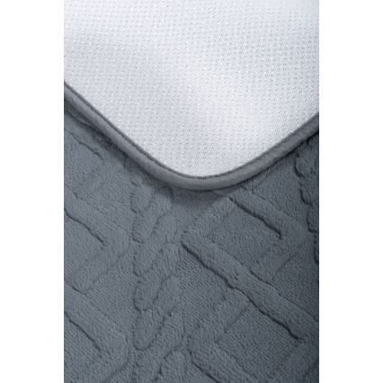Tapis de bain NEW STYLE 3D 60x90 cm gris