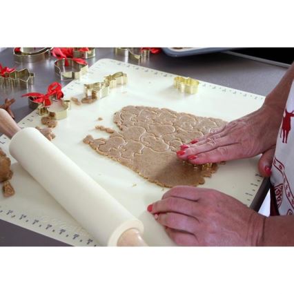 Tapis de cuisson en silicone TORO 52x42 cm couleur crème