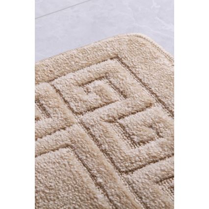 Tapis de salle de bains ETHNIC 50x80 cm beige