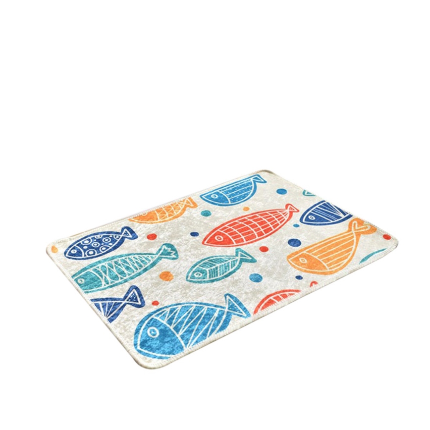 Tapis de salle de bains FISH 40x60 cm coloré