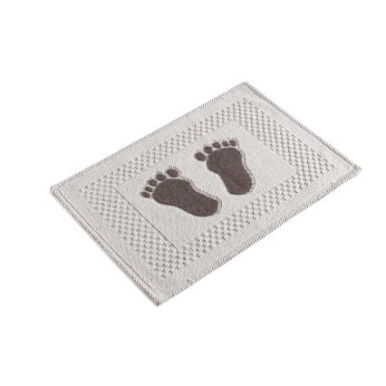 Tapis de salle de bains FOET 50x70 cm blanc