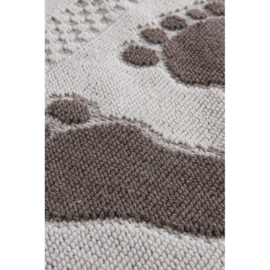 Tapis de salle de bains FOET 50x70 cm blanc