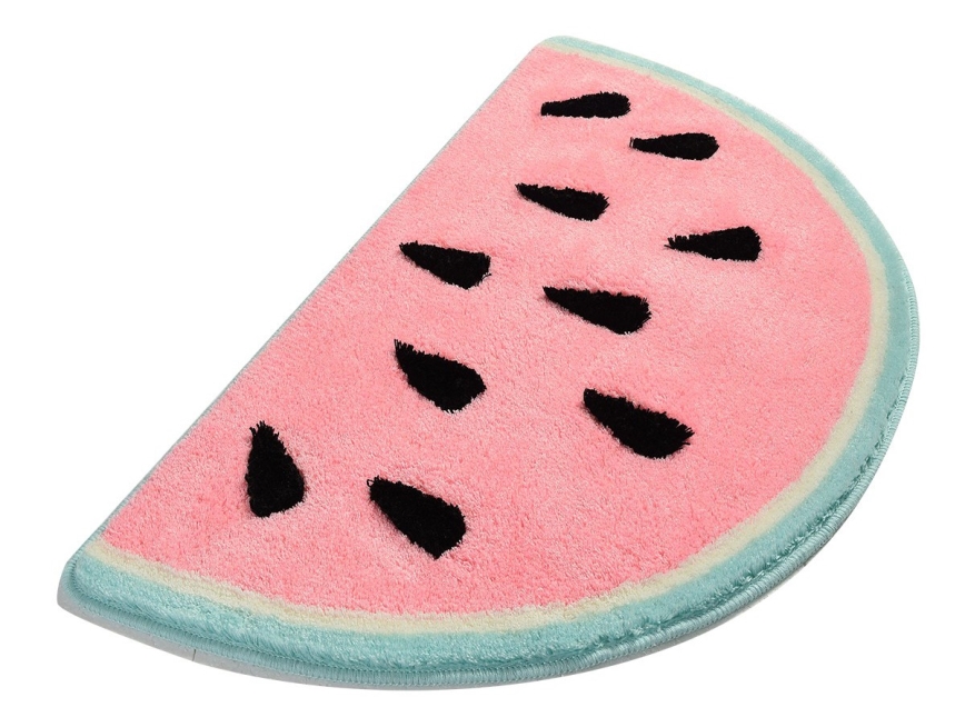Tapis de salle de bains KARPUZ 60x100 cm melon