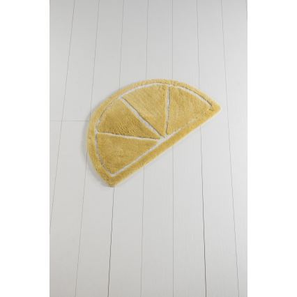 Tapis de salle de bains LIMON 60x100 cm citron