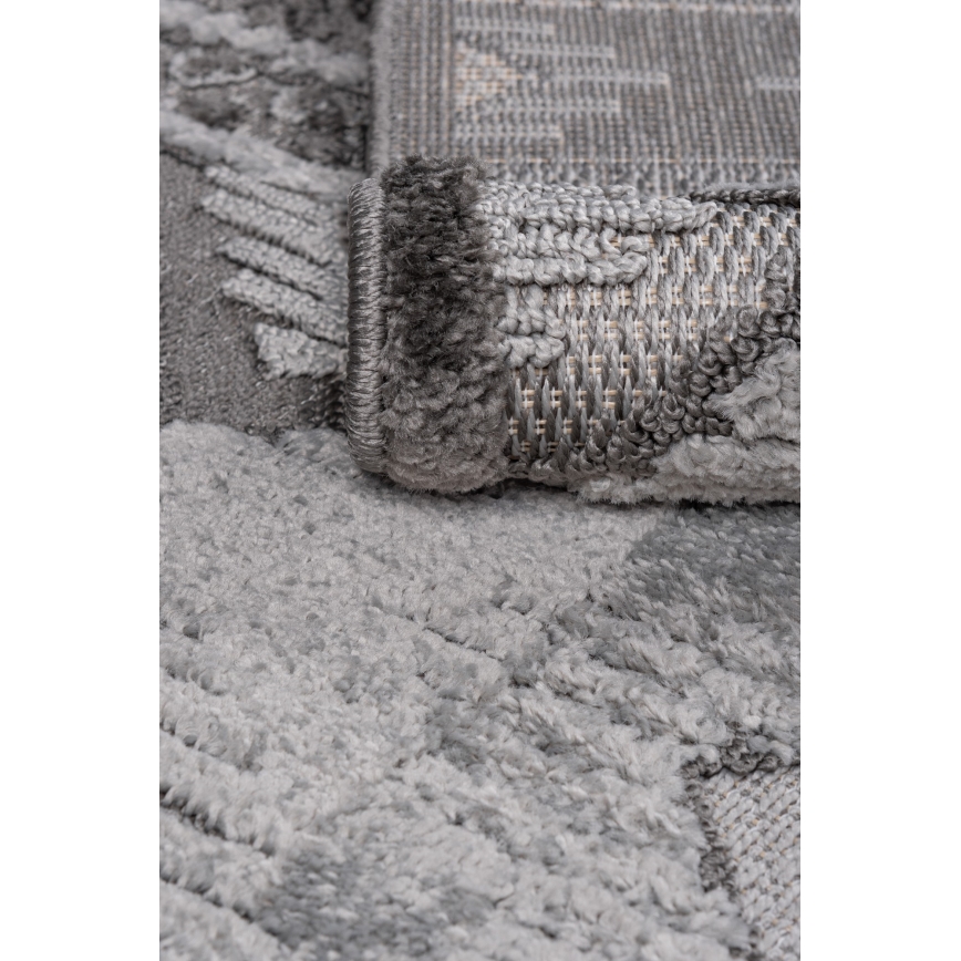Tapis d'extérieur CHIARA 160x230 cm gris