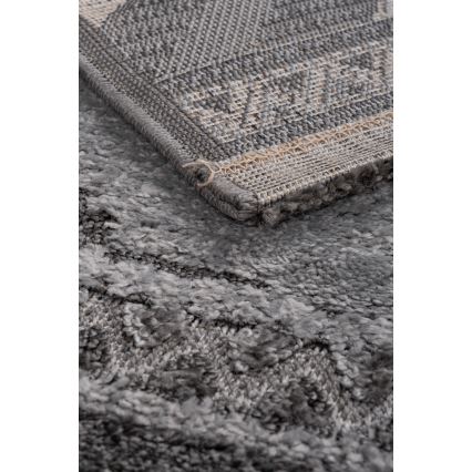 Tapis d'extérieur CHIARA 80x150 cm gris