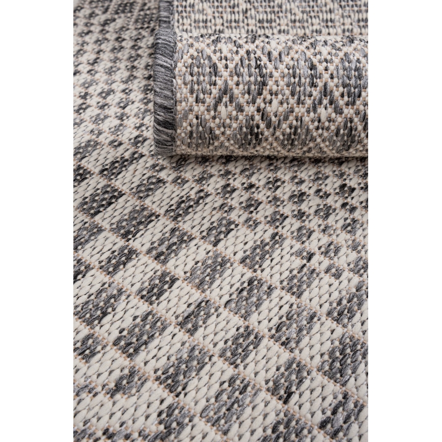 Tapis d'extérieur EXPRESS 60 x 100 cm gris