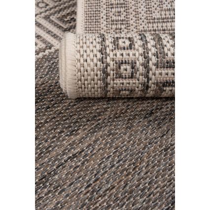Tapis d'extérieur EXPRESS NEW OUTDOOR 120 x 160 cm gris/beige