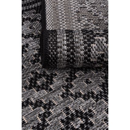 Tapis d'extérieur EXPRESS NEW OUTDOOR 120x160 cm anthracite/gris