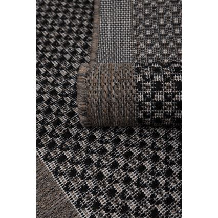 Tapis d'extérieur EXPRESS NEW OUTDOOR 120x160 cm anthracite/marron