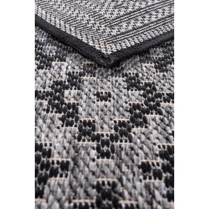 Tapis d'extérieur EXPRESS NEW OUTDOOR 160x220 cm anthracite/gris
