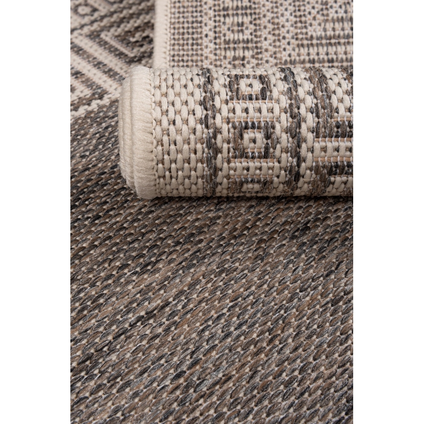 Tapis d'extérieur EXPRESS NEW OUTDOOR 80 x 150 cm gris/beige