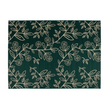 Tapis d'extérieur JUNGLE 160x220 cm vert/motif feuillage