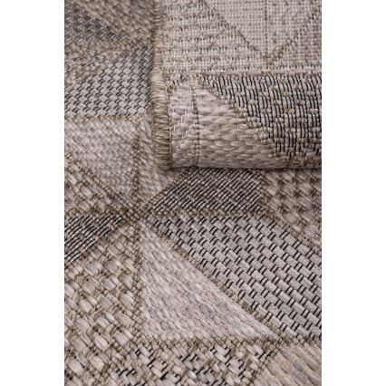 Tapis d'extérieur ORIA 120x170 cm gris/beige