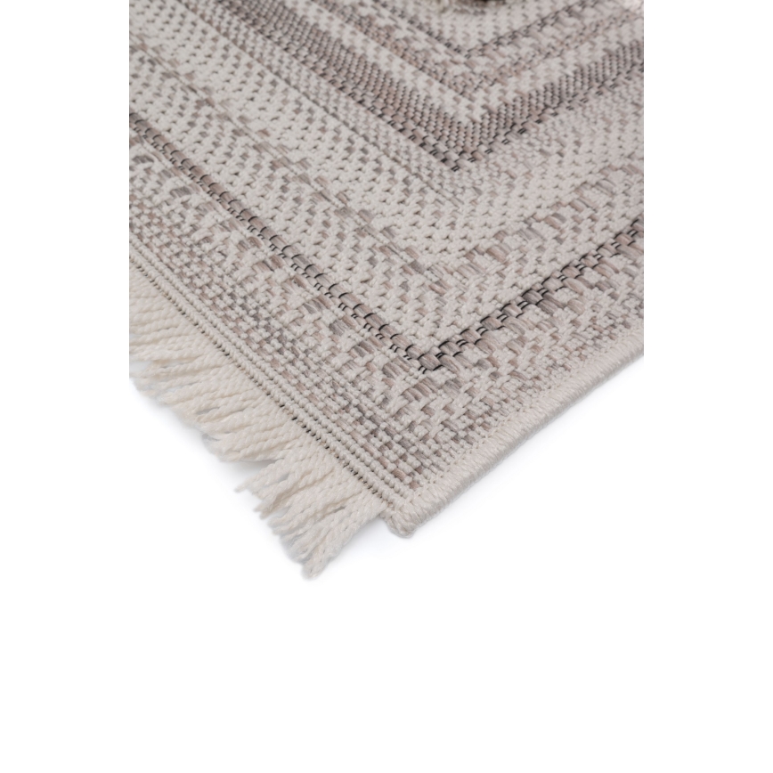 Tapis d'extérieur ORIA 120x170 cm, gris