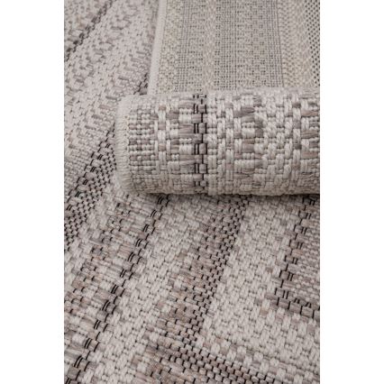 Tapis d'extérieur ORIA 200 x 280 cm gris