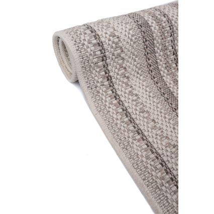 Tapis d'extérieur ORIA 70 x 140 cm gris