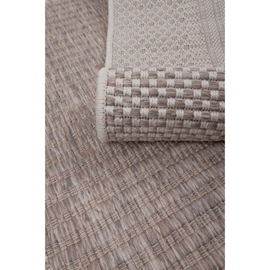 Tapis d'extérieur ORIA 70x140 cm beige