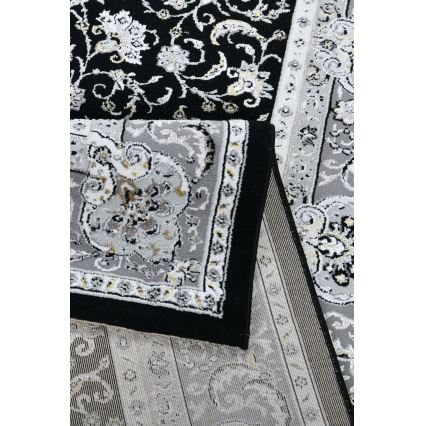 Tapis d'Orient GRECE 120x170 cm 2150 g/m2 noir/gris