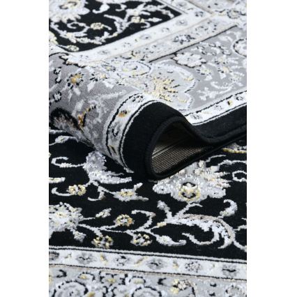Tapis d'Orient GRECE 120x170 cm 2150 g/m2 noir/gris
