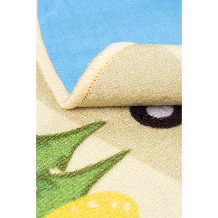 Tapis enfant STELLA STREETS 120 cm beige/ville