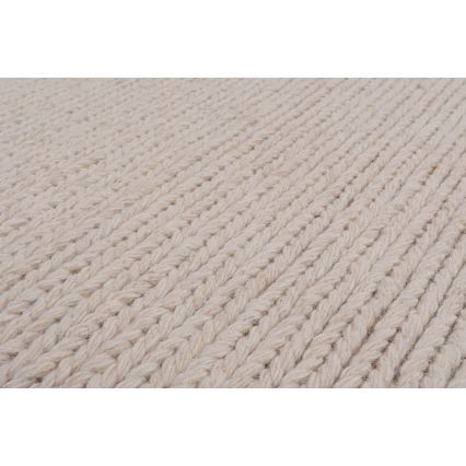 Tapis FIR WOOL 120x170 cm 2600 g/m2 crème/naturel