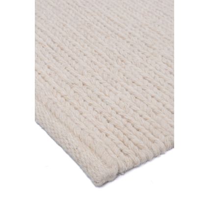 Tapis FIR WOOL 120x170 cm 2600 g/m2 crème/naturel