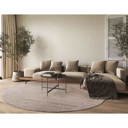 Tapis FIR WOOL 160 cm 2600 g/m2 beige/naturel