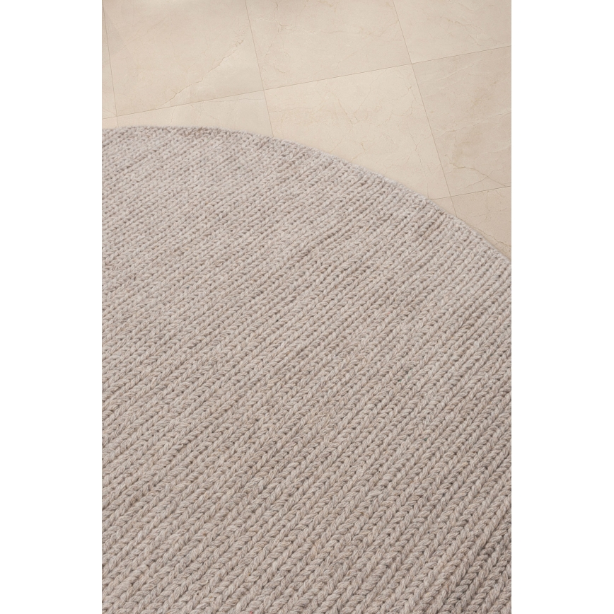 Tapis FIR WOOL 160 cm 2600 g/m2 beige/naturel
