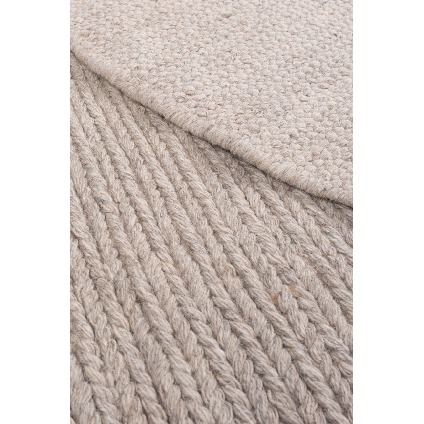 Tapis FIR WOOL 160 cm 2600 g/m2 beige/naturel