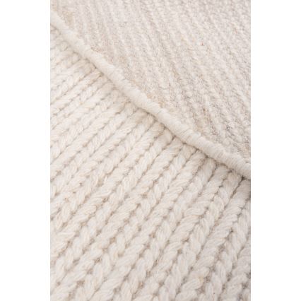 Tapis FIR WOOL 160 cm 2600 g/m2 crème/naturel