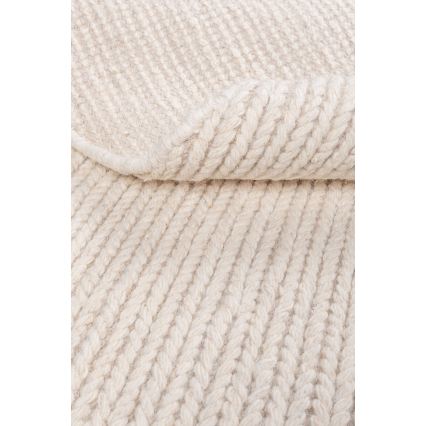 Tapis FIR WOOL 160 cm 2600 g/m2 crème/naturel