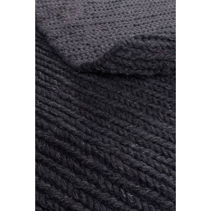 Tapis FIR WOOL 160 cm, 2600 g/m², anthracite/naturel
