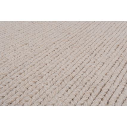 Tapis FIR WOOL 160x230 cm 2600 g/m2 crème/naturel