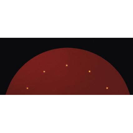 Tapis LED sous le sapin de Noël 12xLED/1,2W/230V