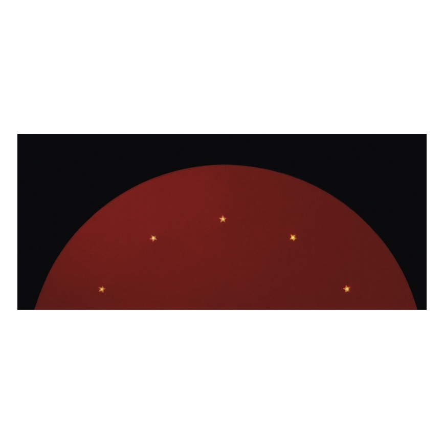 Tapis LED sous le sapin de Noël 12xLED/1,2W/230V