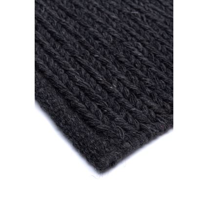 Tapis naturel FIR WOOL 120x170 cm 2600 g/m2 anthracite