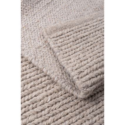Tapis naturel FIR WOOL 120x170 cm 2600 g/m2 beige