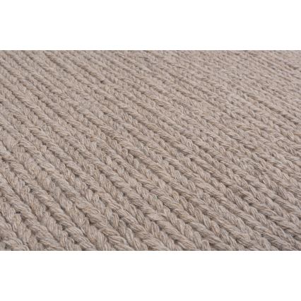 Tapis naturel FIR WOOL 160x230 cm 2600 g/m2 beige