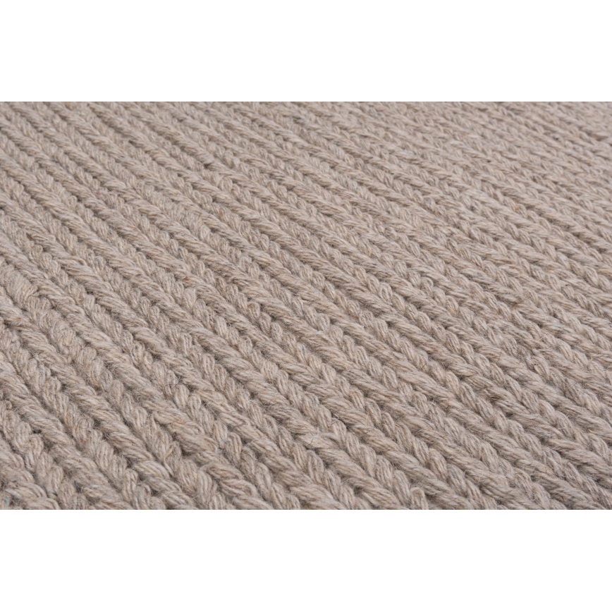 Tapis naturel FIR WOOL 160x230 cm 2600 g/m2 beige