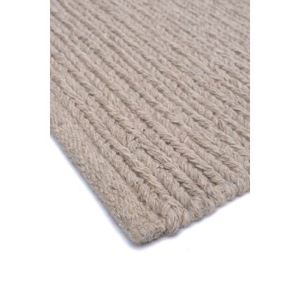 Tapis naturel FIR WOOL 160x230 cm 2600 g/m2 beige
